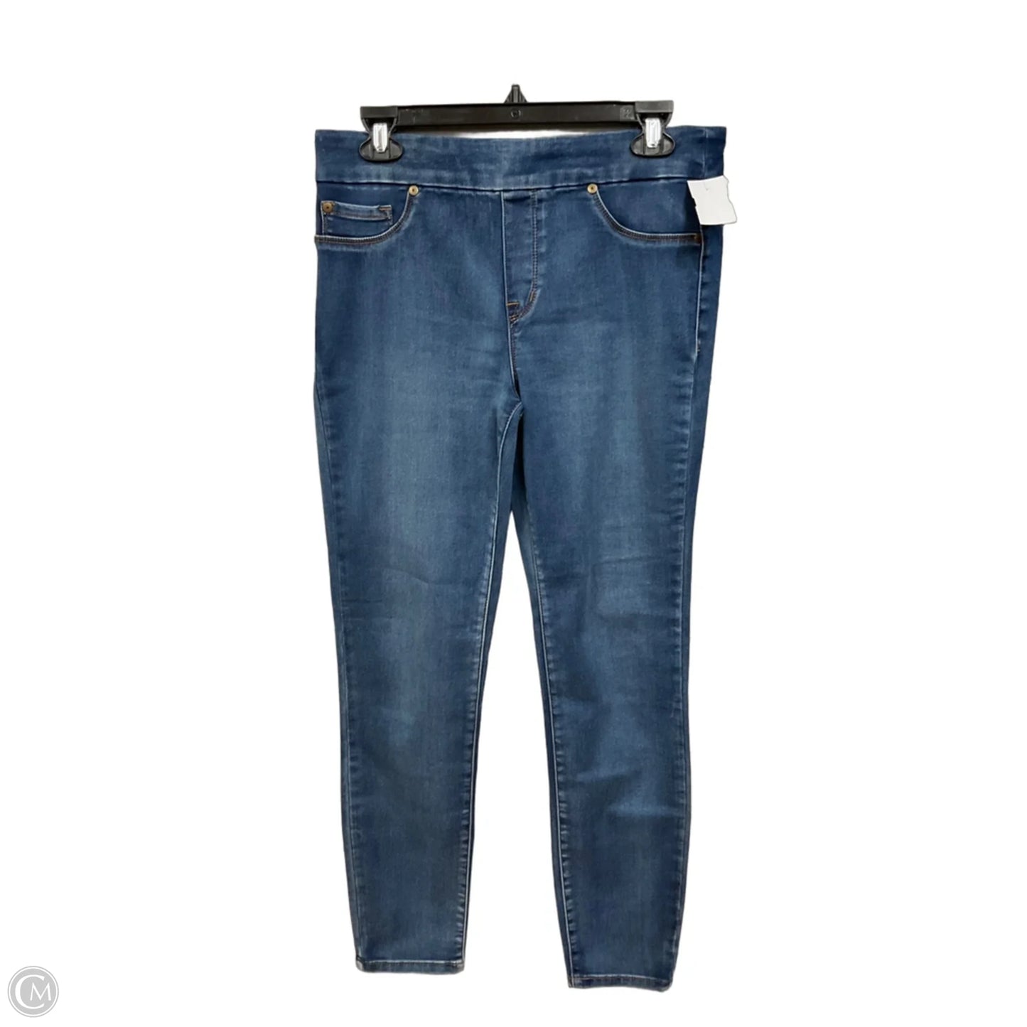 Jeans Straight By Tribal In Blue Denim, Size: 10