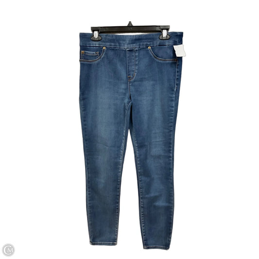 Jeans Straight By Tribal In Blue Denim, Size: 10