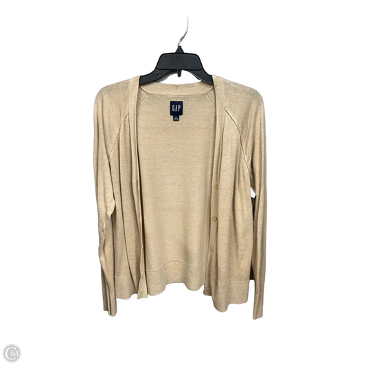 Cardigan By Gap In Beige, Size: M
