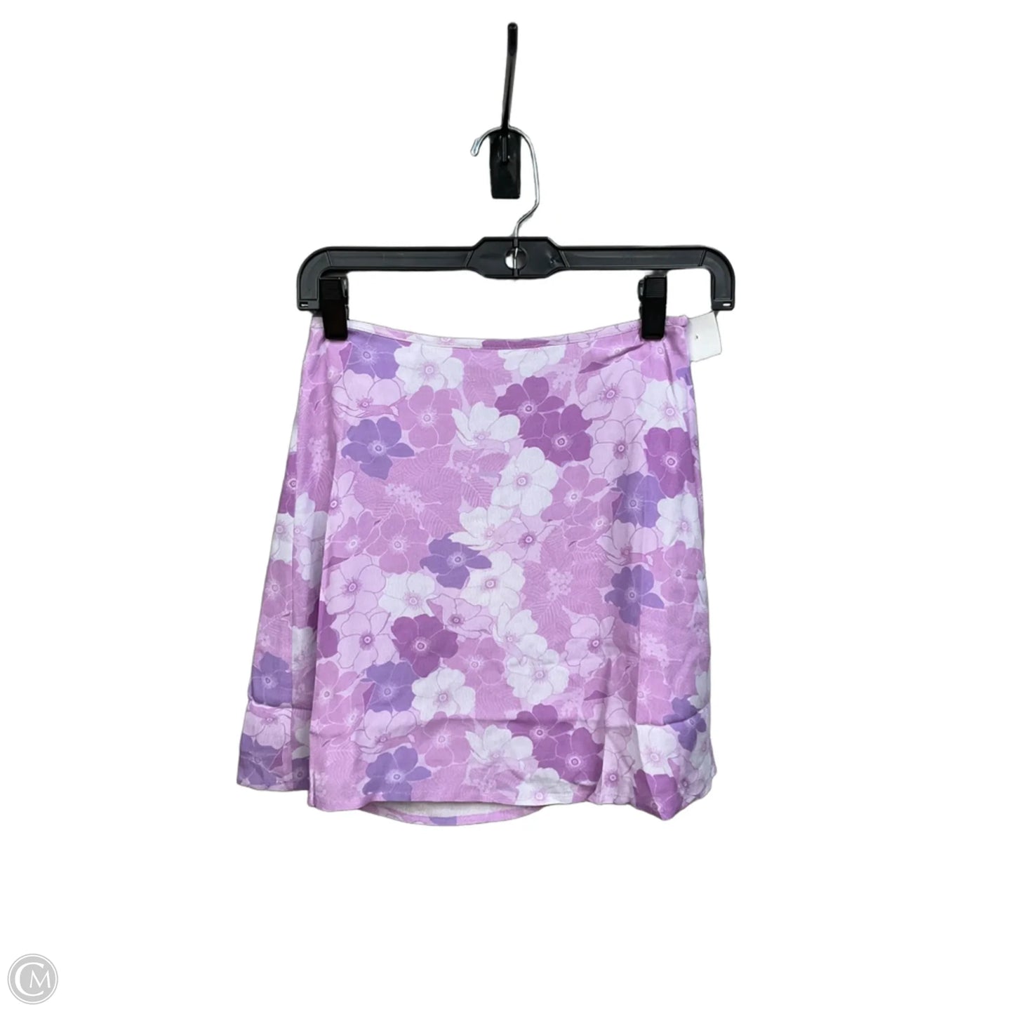 Skirt Mini & Short By Charlie Holiday In Floral Print, Size: 2