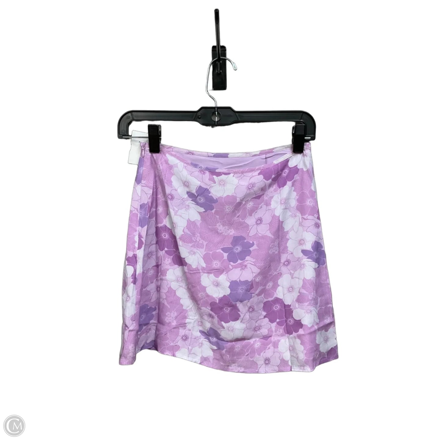 Skirt Mini & Short By Charlie Holiday In Floral Print, Size: 2