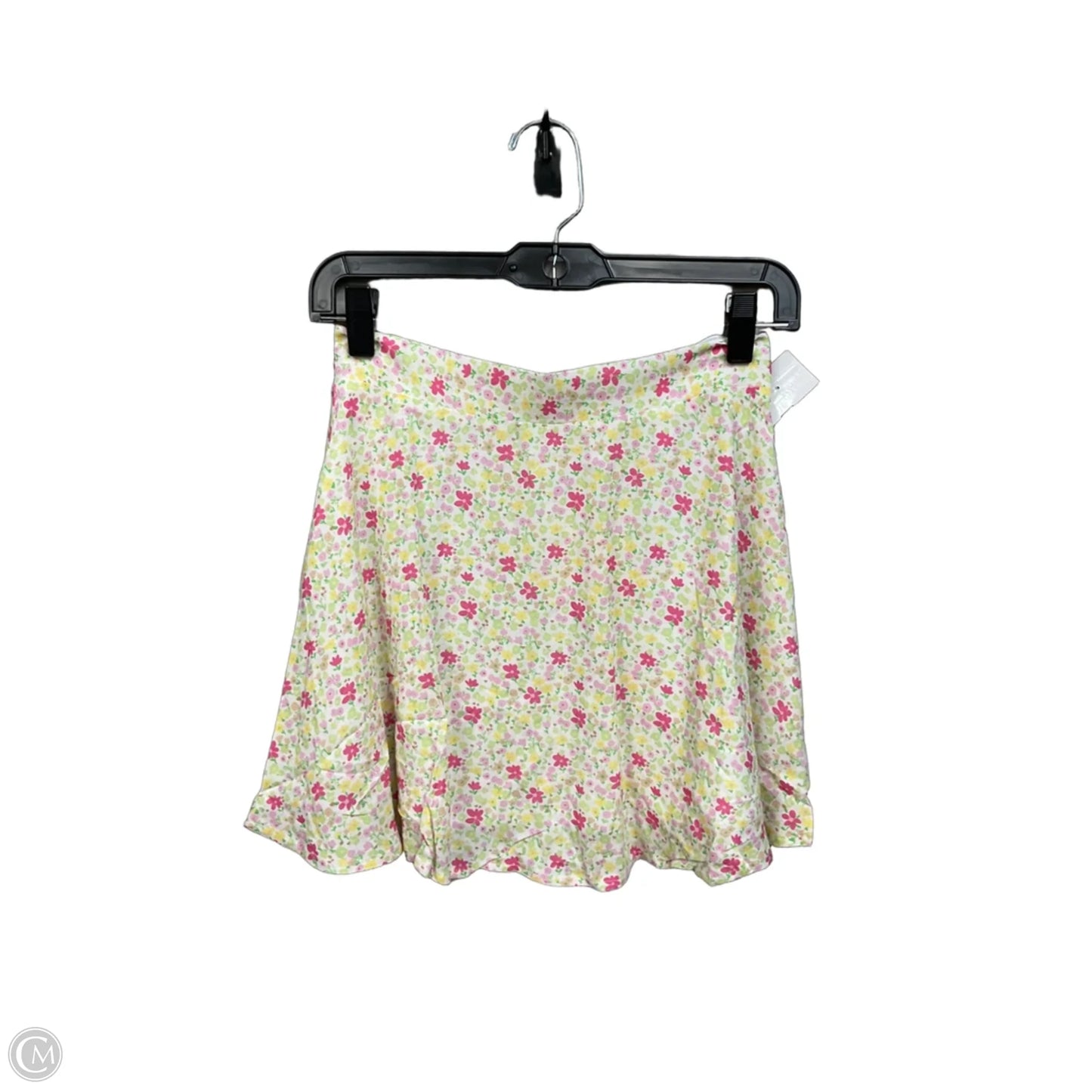 Skirt Mini & Short By Charlie Holiday In Floral Print, Size: 4