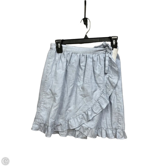 Skirt Mini & Short By Madewell In Blue, Size: 0