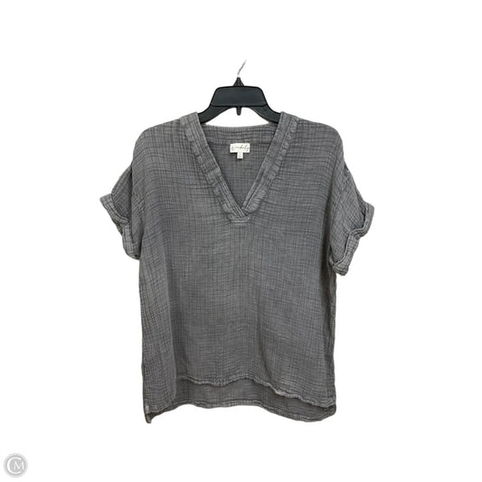 Top Short Sleeve Basic By Wonderly In Grey, Size: S