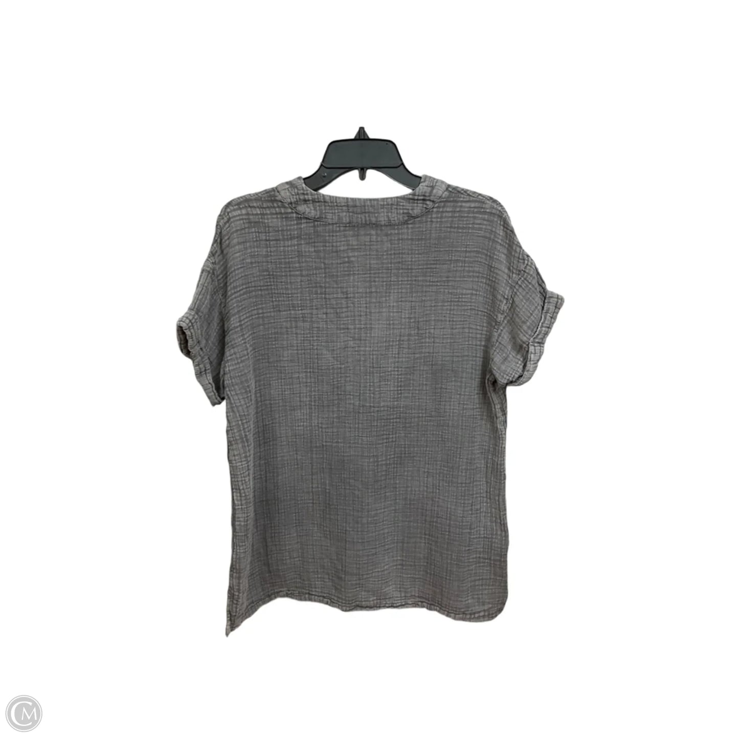 Top Short Sleeve Basic By Wonderly In Grey, Size: S