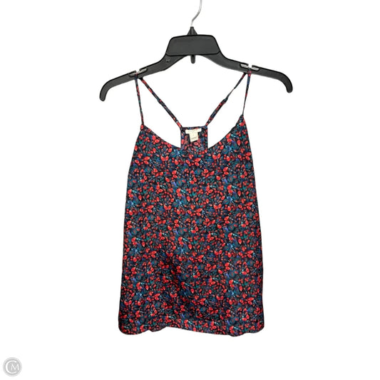 Top Cami By J. Crew In Floral Print, Size: Xs