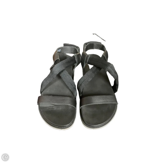 Sandals Flats By Sorel In Black, Size: 8.5