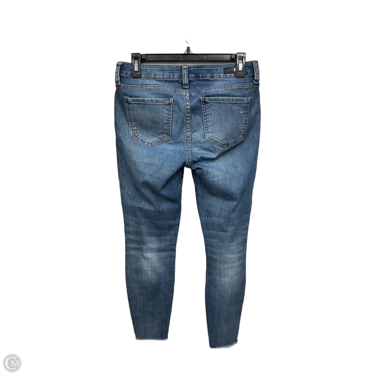Jeans Cropped By Kut In Blue Denim, Size: 4