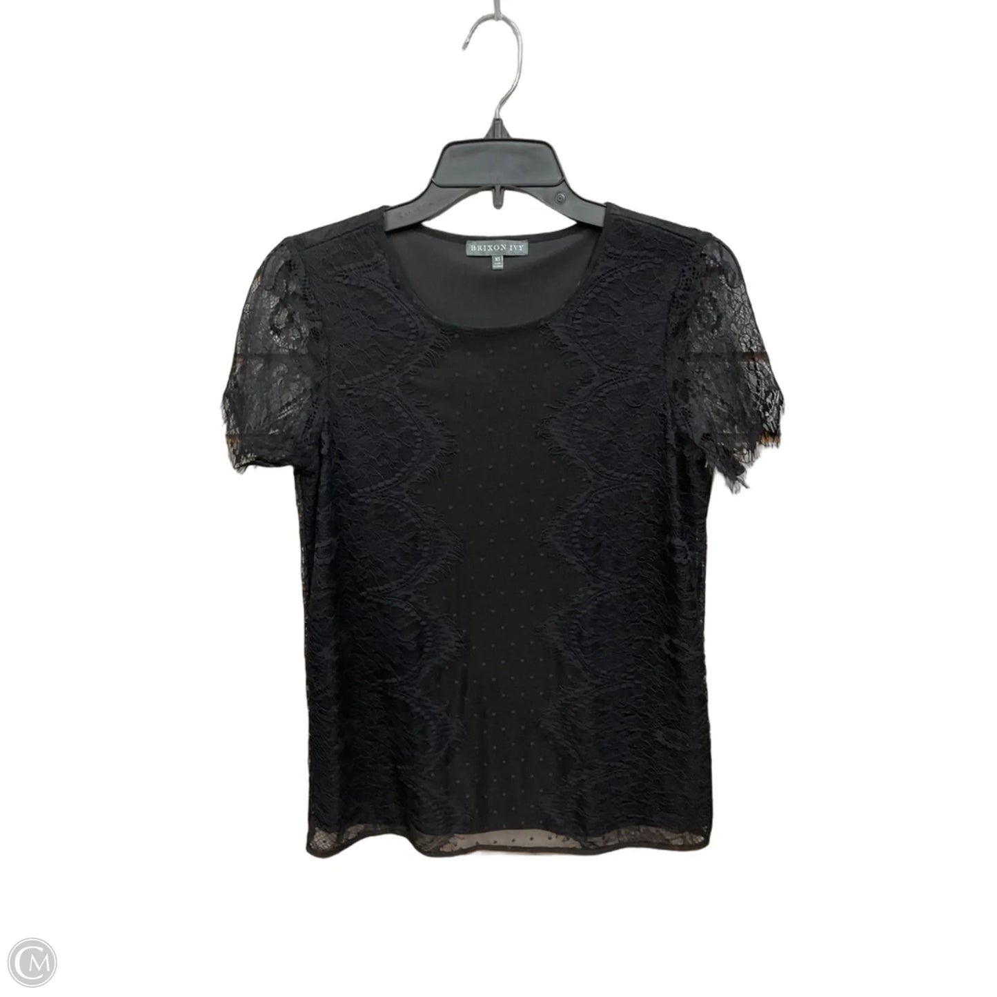 Top Short Sleeve By Brixon Ivy In Black, Size: Xs