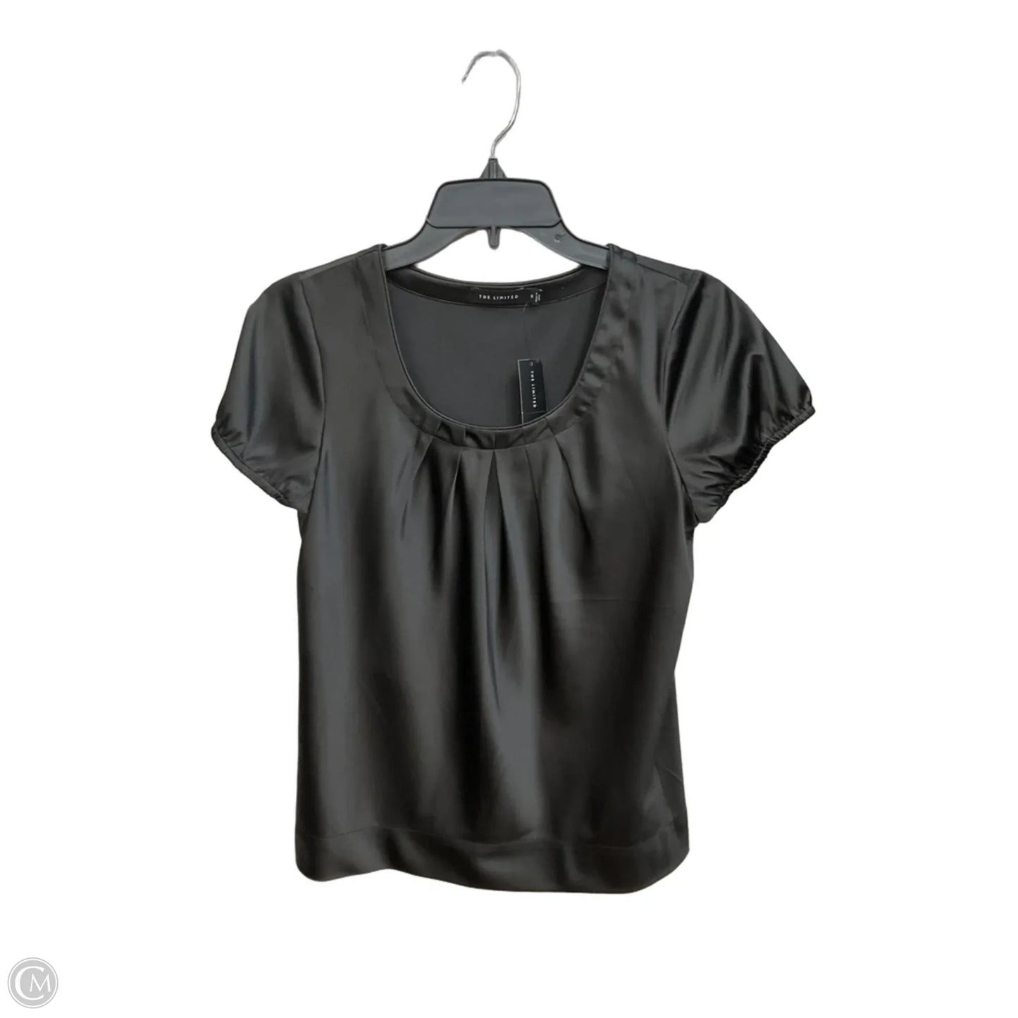 Top Short Sleeve By Limited In Black, Size: S