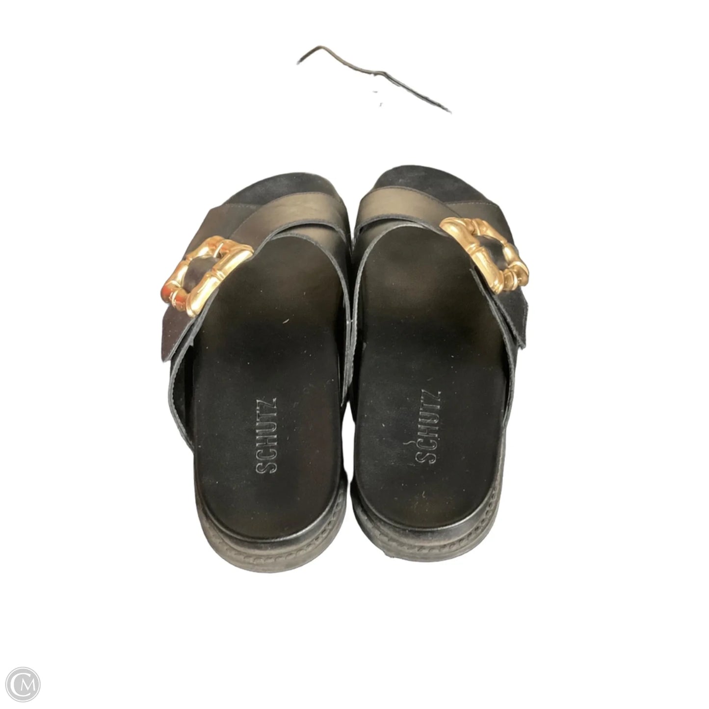 Sandals Flats By Aquatalia In Black, Size: 8