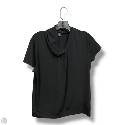 Top Short Sleeve By Cmc In Black, Size: L