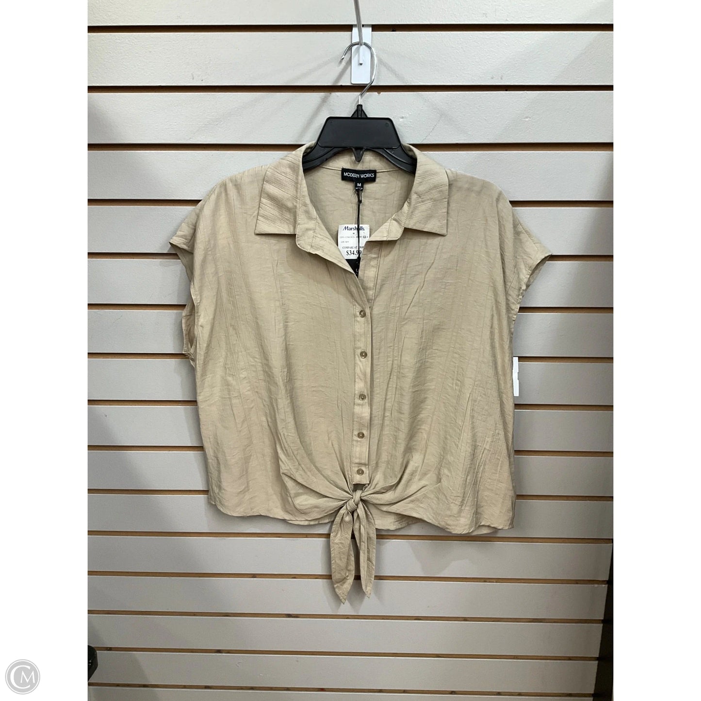 Pants Set 2pc By Modern Works In Beige, Size: 8