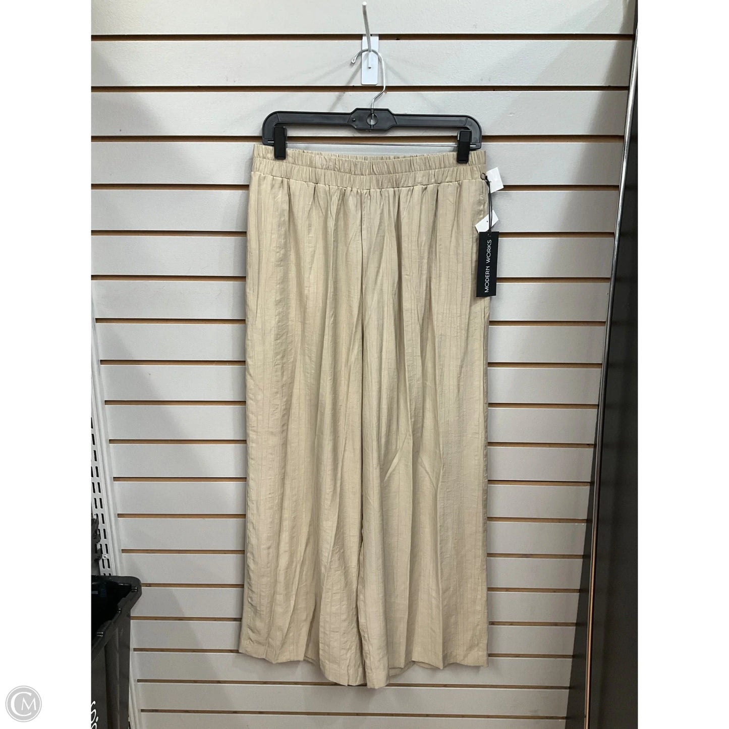 Pants Set 2pc By Modern Works In Beige, Size: 8