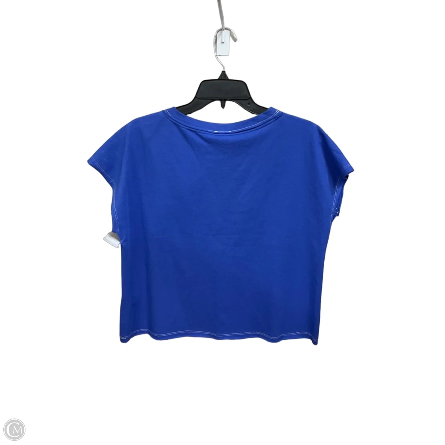 Top Sleeveless By Cmc In Blue, Size: L