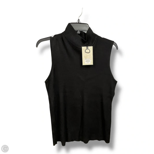 Top Sleeveless By Dana Buchman In Black, Size: Xl