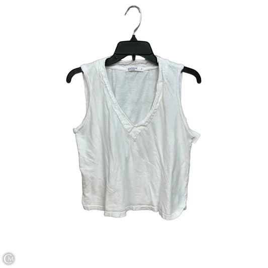 Top Sleeveless Basic By Stateside In White, Size: S