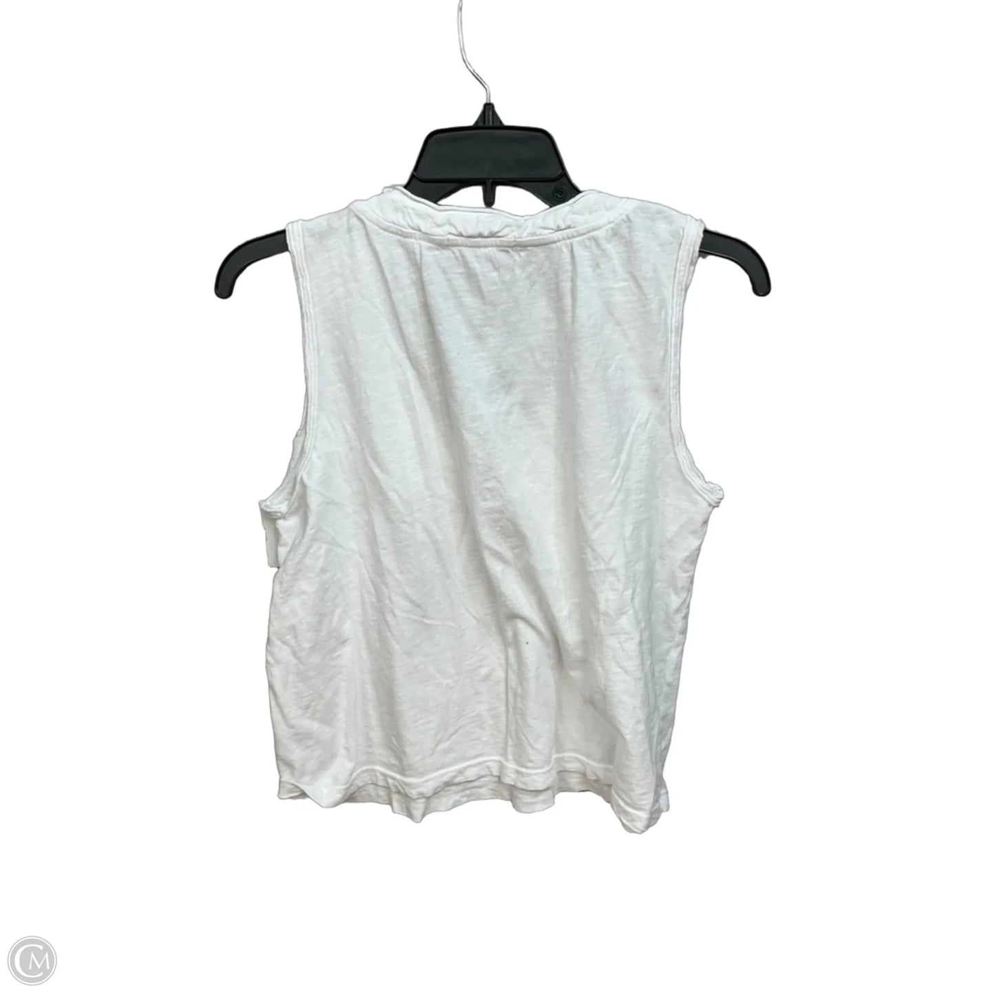 Top Sleeveless Basic By Stateside In White, Size: S