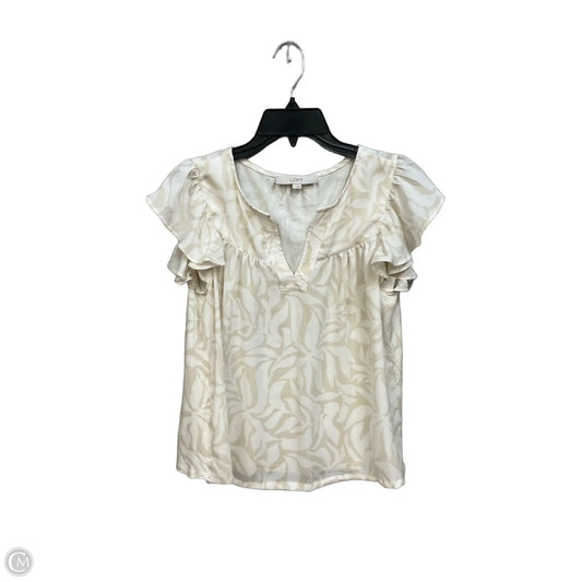 Top Sleeveless By Loft In Multi-colored, Size: S