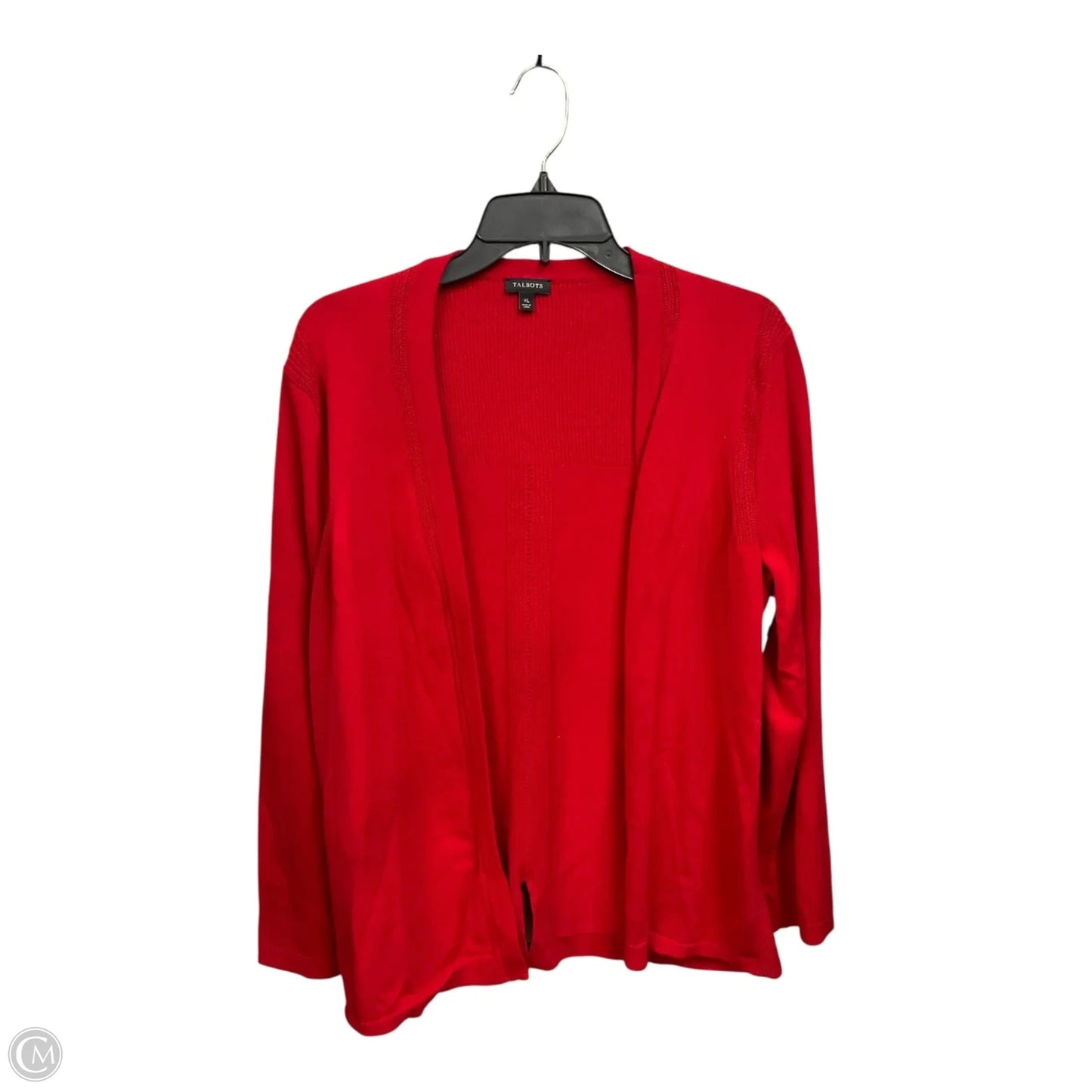 Cardigan By Talbots In Red, Size: Xl