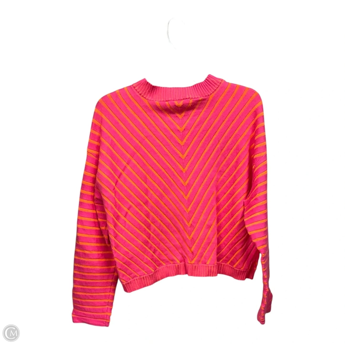 Top Long Sleeve By Cmc In Pink, Size: S