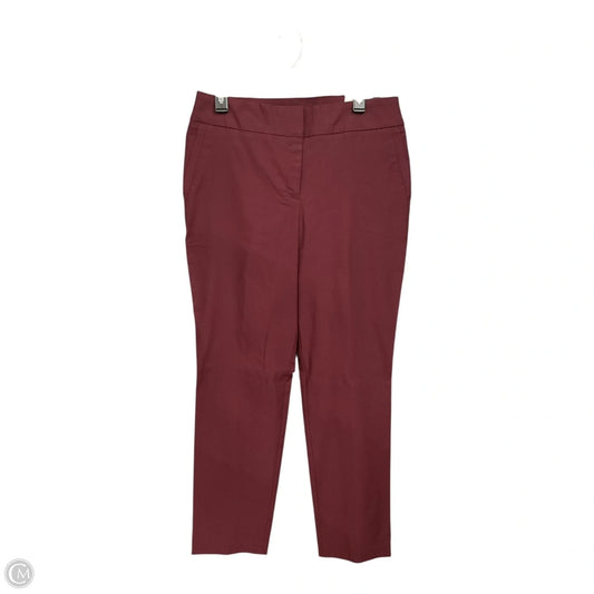 Pants Dress By Worthington In Maroon, Size: 12