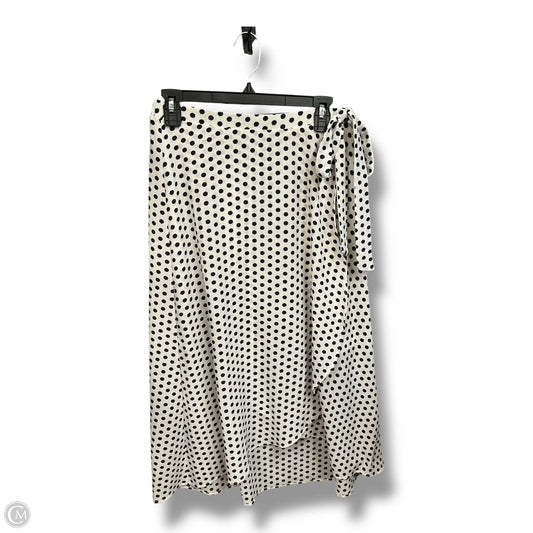 Skirt Midi By Bobeau In Polkadot Pattern, Size: M