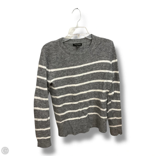 Sweater By Banana Republic In Grey & White, Size: M