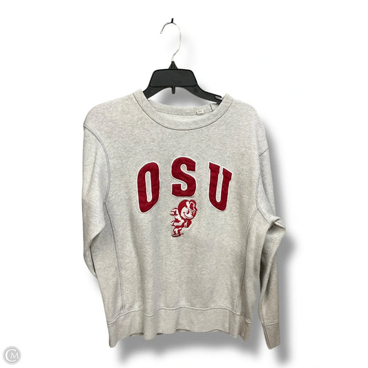 Sweater By Clothes Mentor In Grey, Size: M