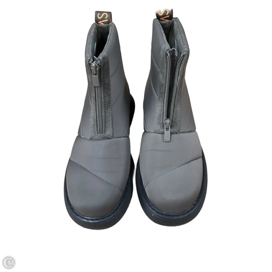 Boots Ankle Flats By Toms In Green, Size: 8.5