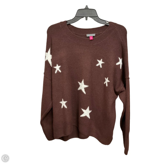 Sweater By Vince Camuto In Maroon, Size: Xl