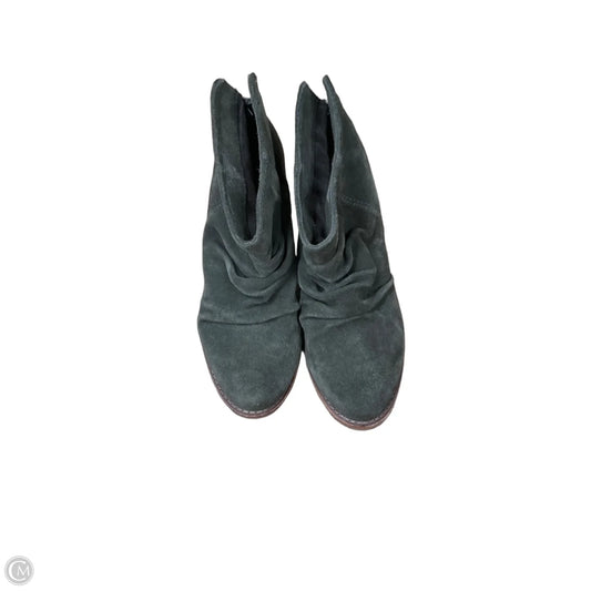 Boots Ankle Heels By Splendid In Green, Size: 7.5