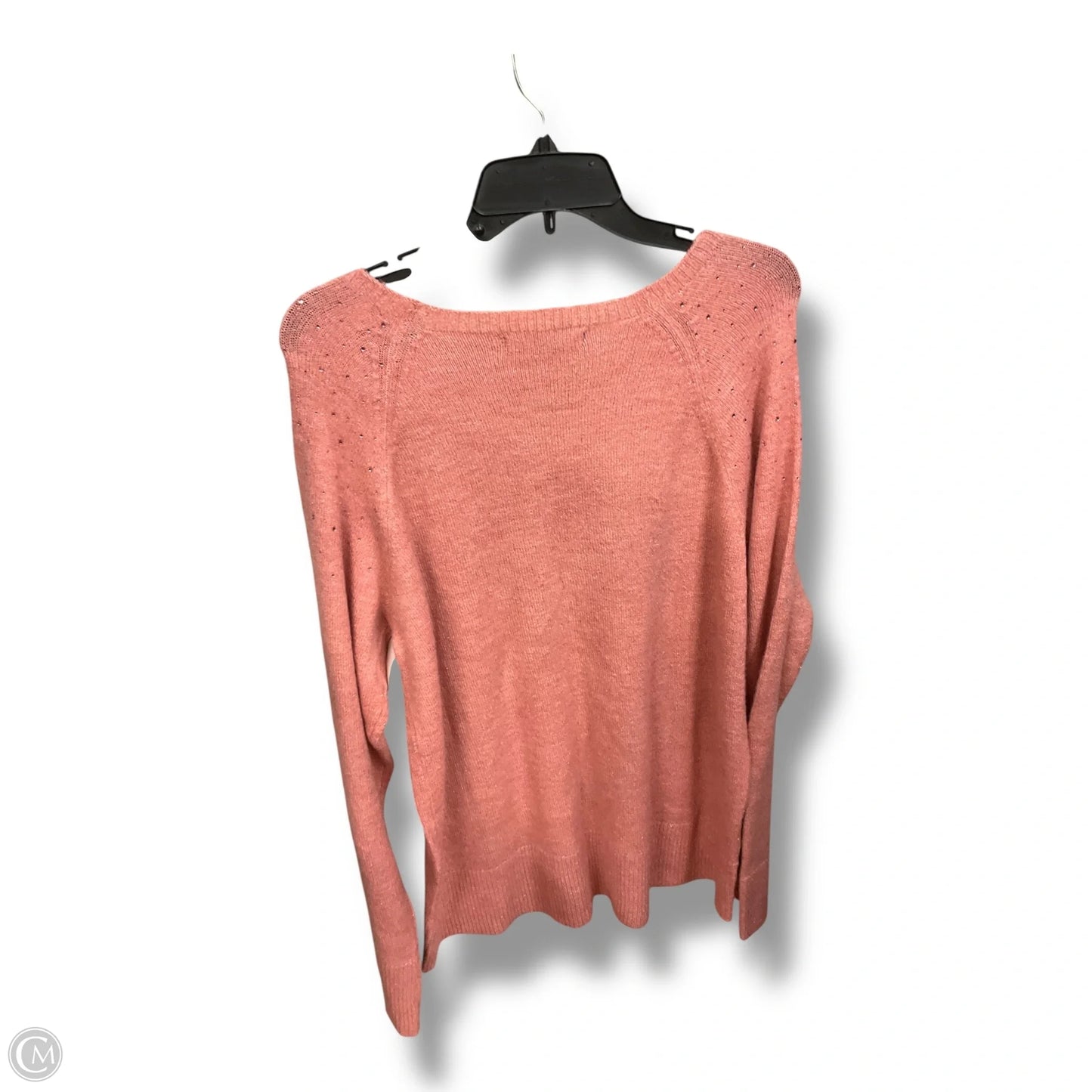 Sweater By Apt 9 In Pink, Size: Xl