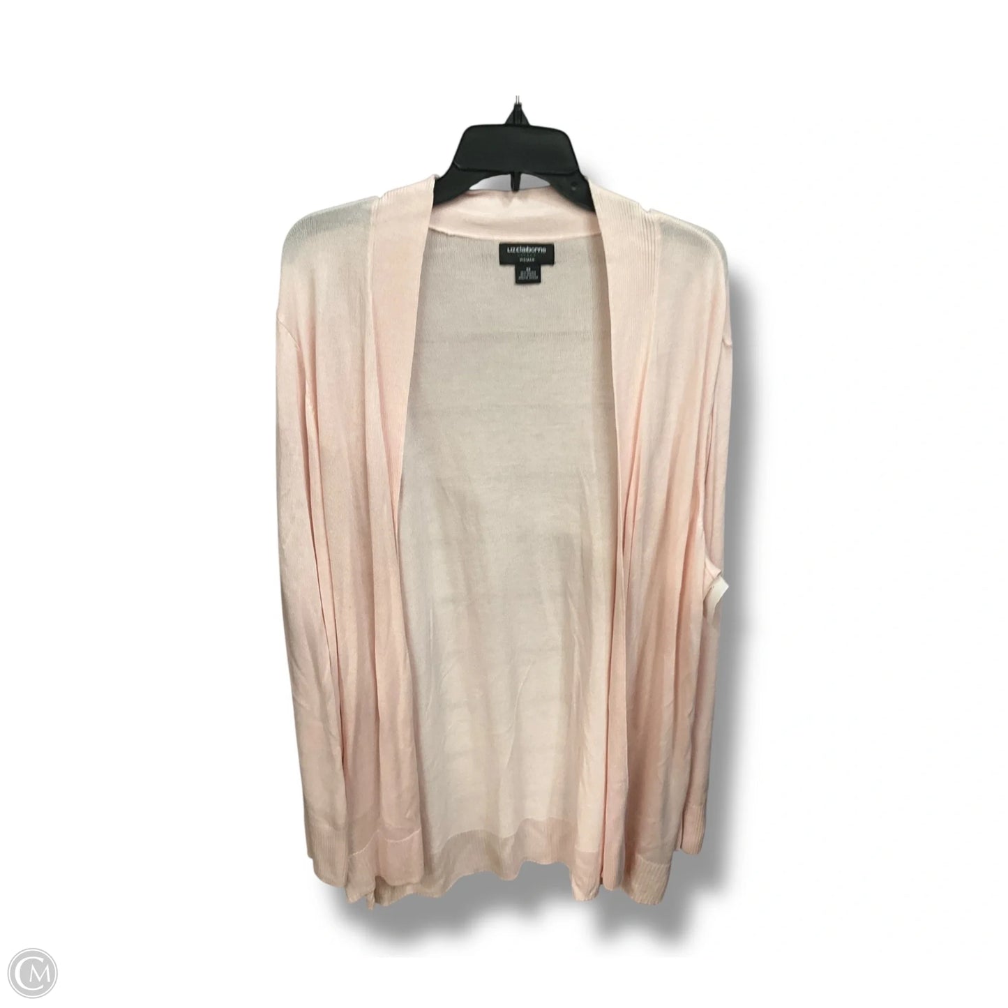 Cardigan By Liz Claiborne In Pink, Size: 3x