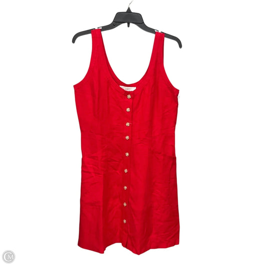 Dress Casual Short By Loft In Red, Size: S