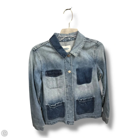 Jacket Denim By Old Navy In Blue Denim, Size: M
