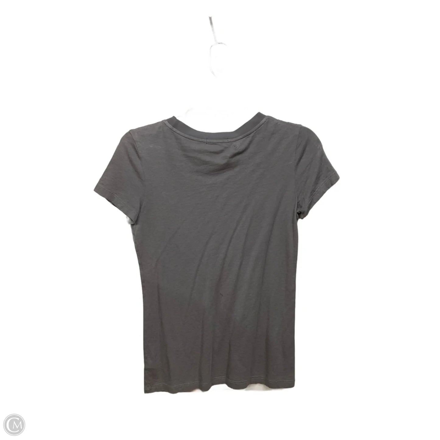 Top Short Sleeve By Gap In Grey, Size: M