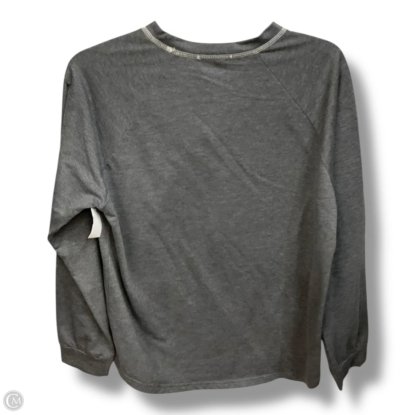 Top Long Sleeve By Clothes Mentor In Grey, Size: M