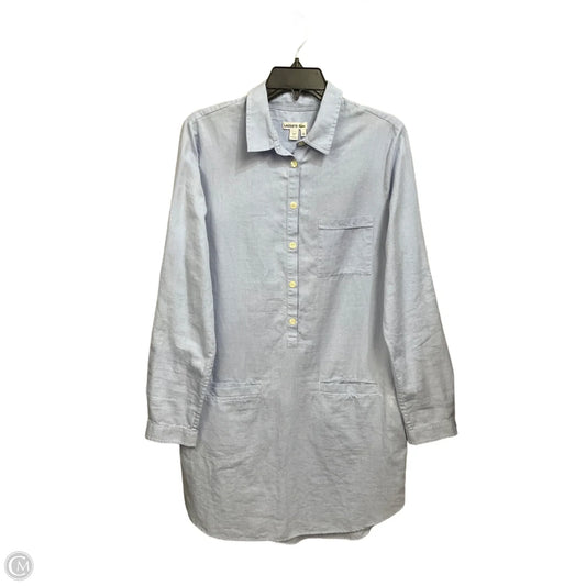 Top Long Sleeve By Lacoste In Blue, Size: 2x