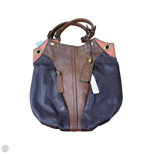 Handbag Leather By Oryany, Size: Large