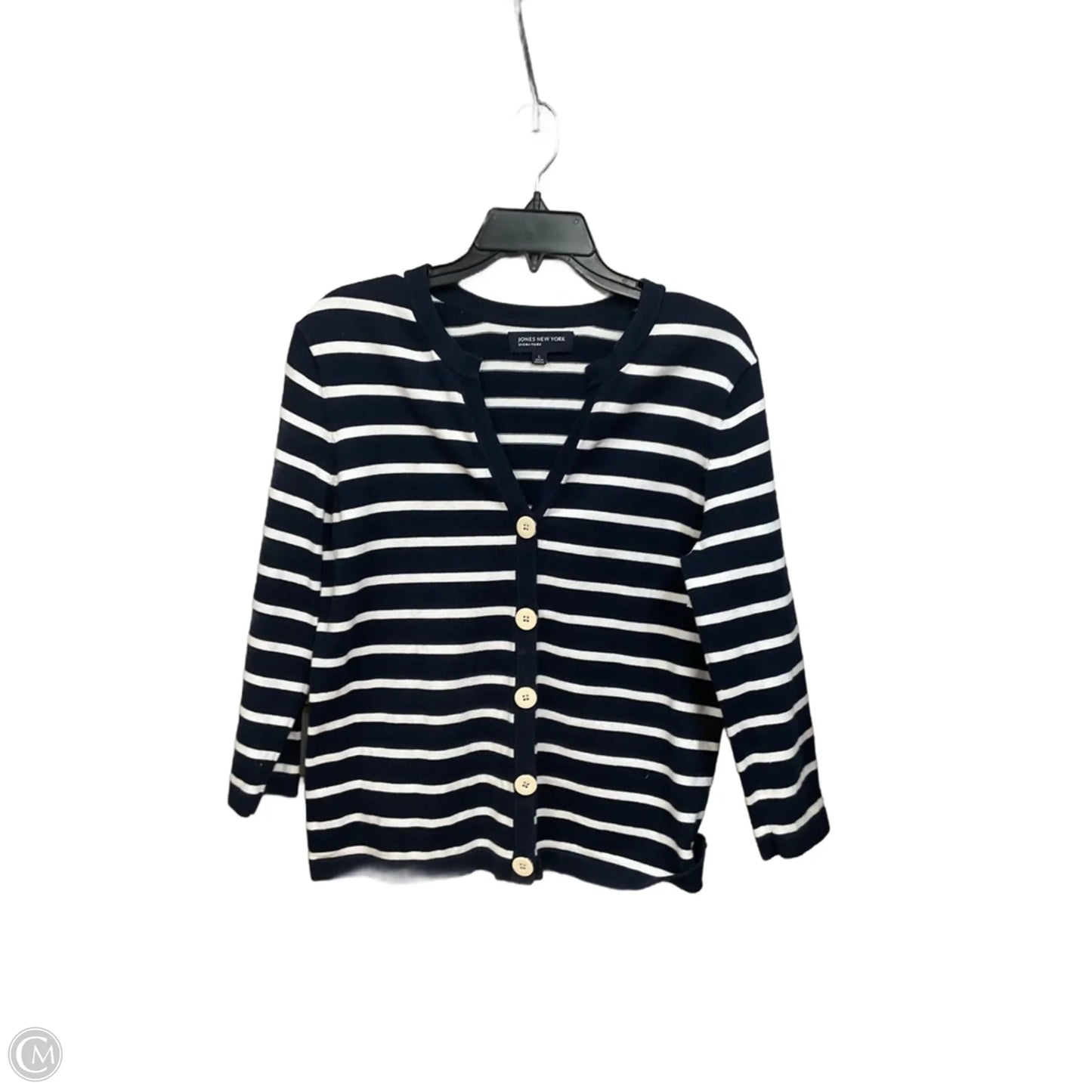 Cardigan By Jones New York In Navy, Size: L
