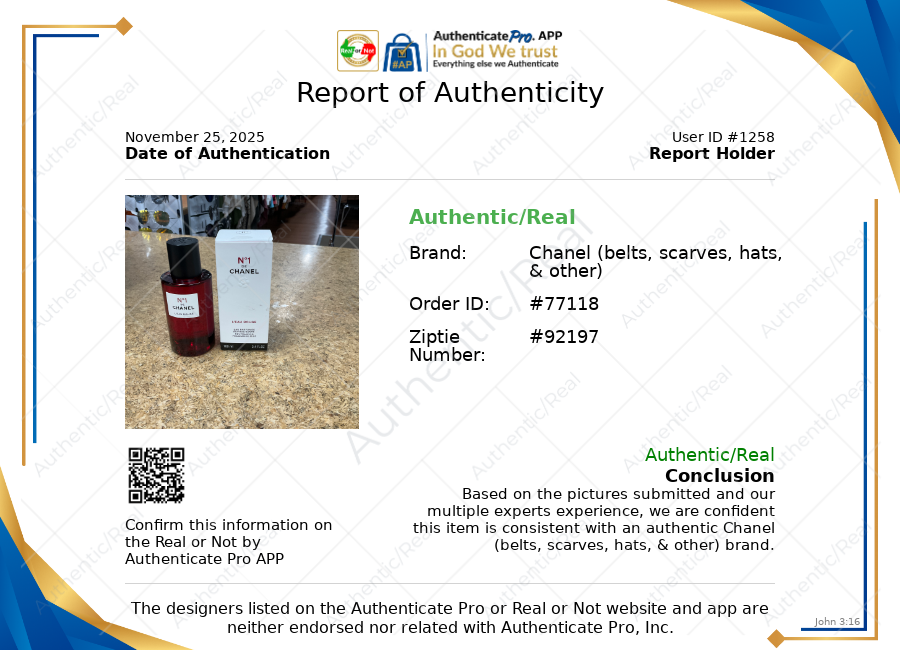 Fragrance Luxury Designer By Chanel