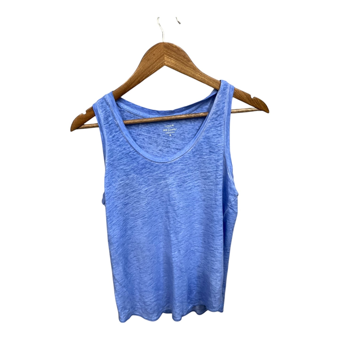 Tank Top By J. Crew In Blue, Size:S