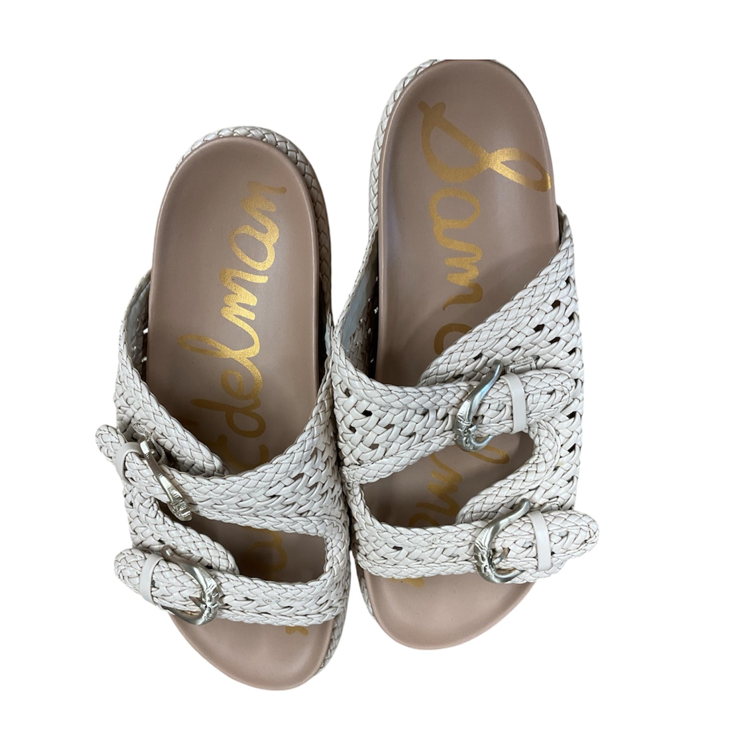 Sandals Flats By Sam Edelman In Tan, Size: 11