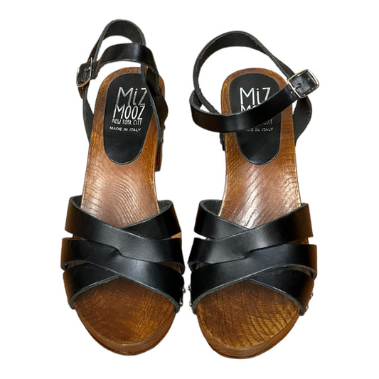 Sandals Heels Block By Miz Mooz  Size: 9