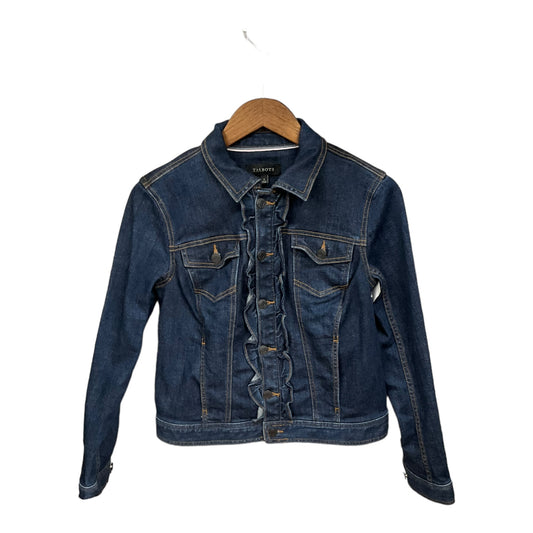 Jacket Denim By Talbots  Size: S