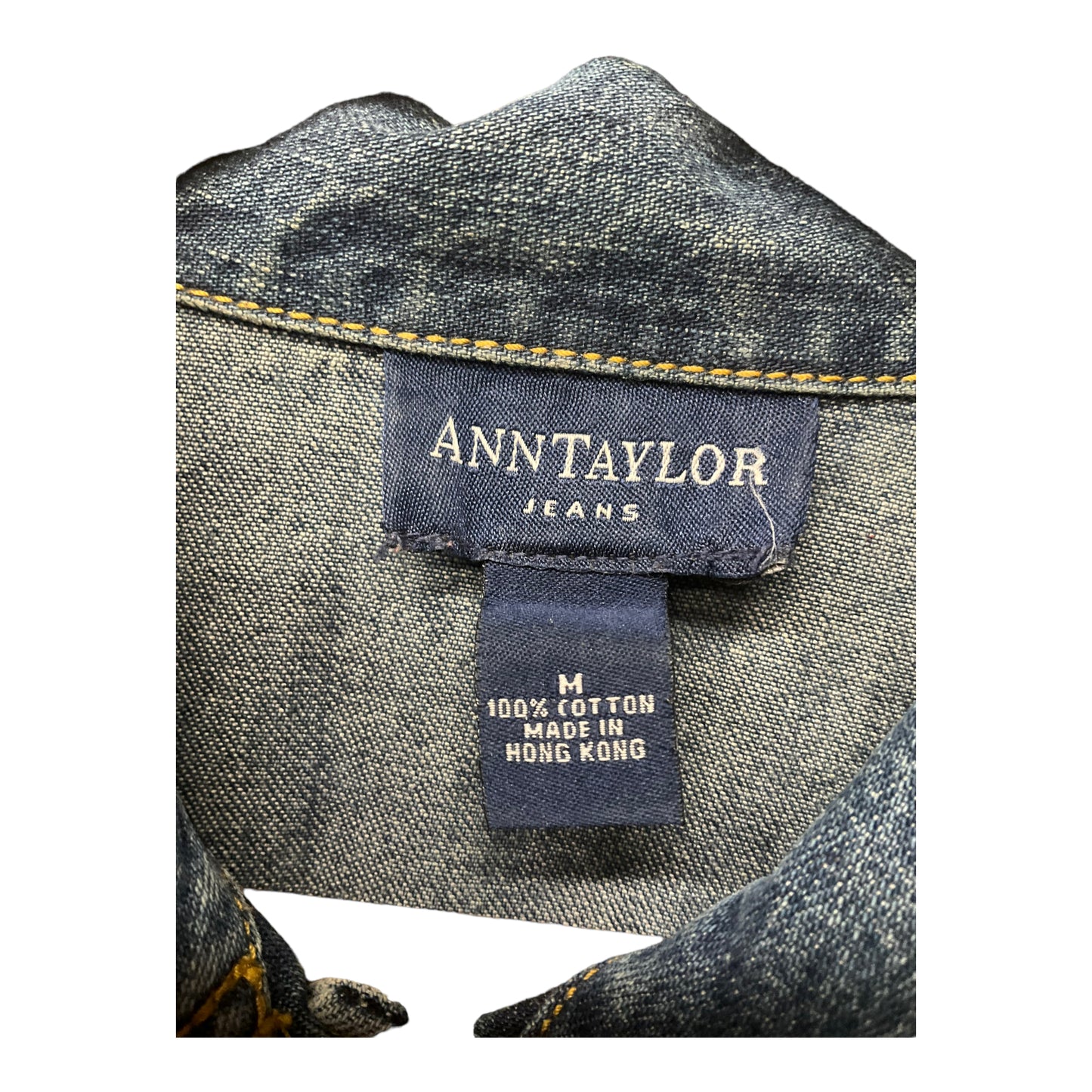 Jacket Denim By Ann Taylor  Size: M