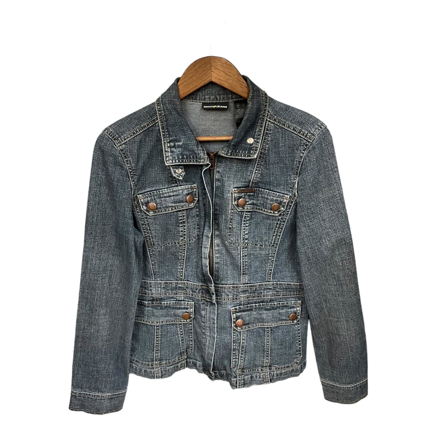 Jacket Denim By Dkny  Size: L