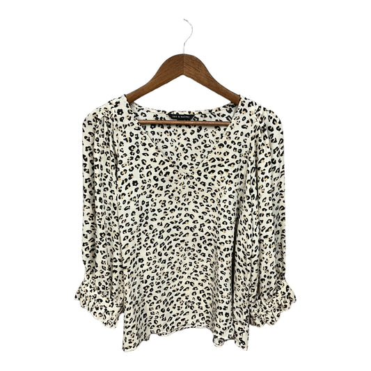 Blouse Long Sleeve By Zac And Rachel  Size: M