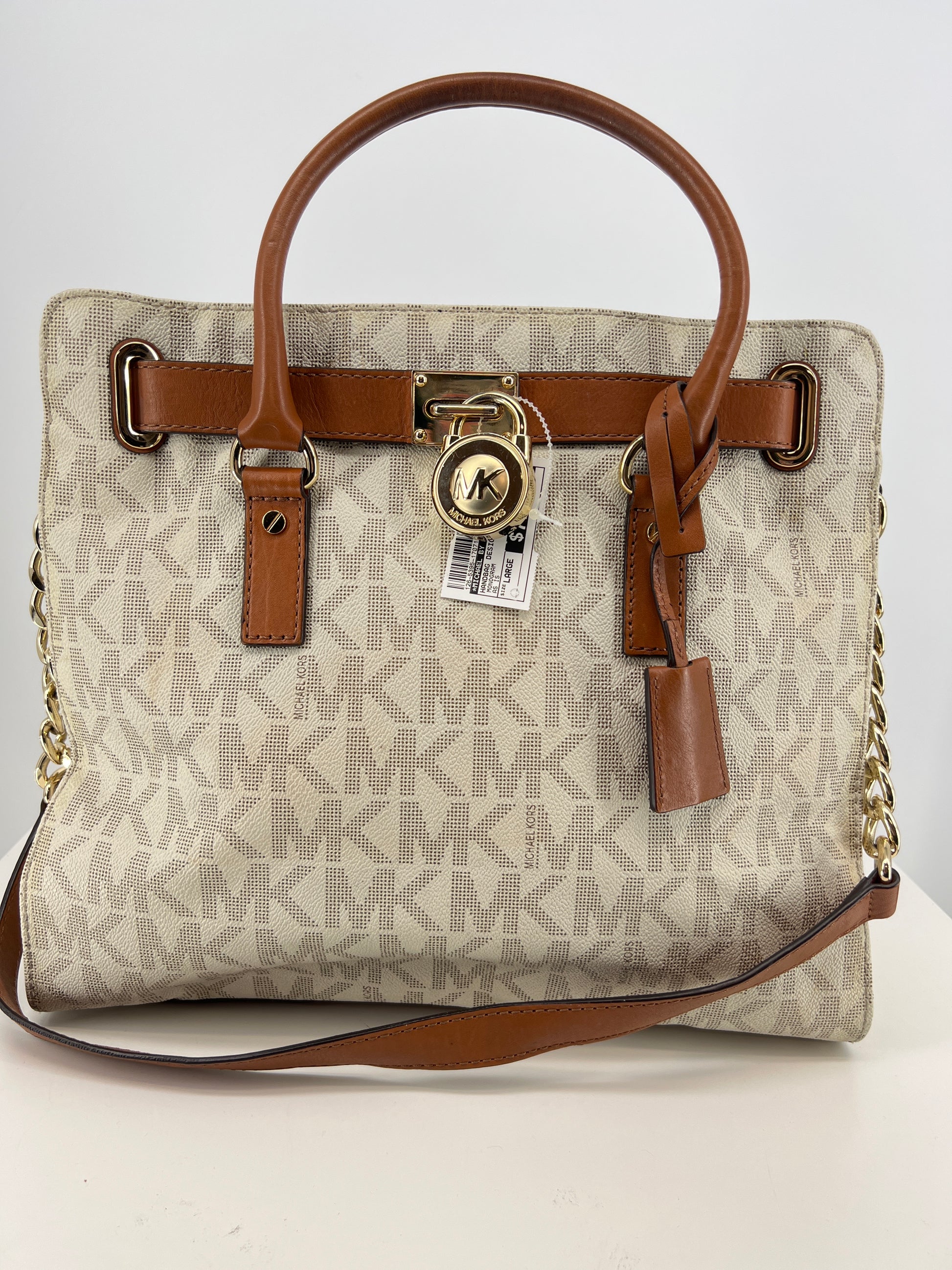 Handbag Designer By Michael Kors Size: Large